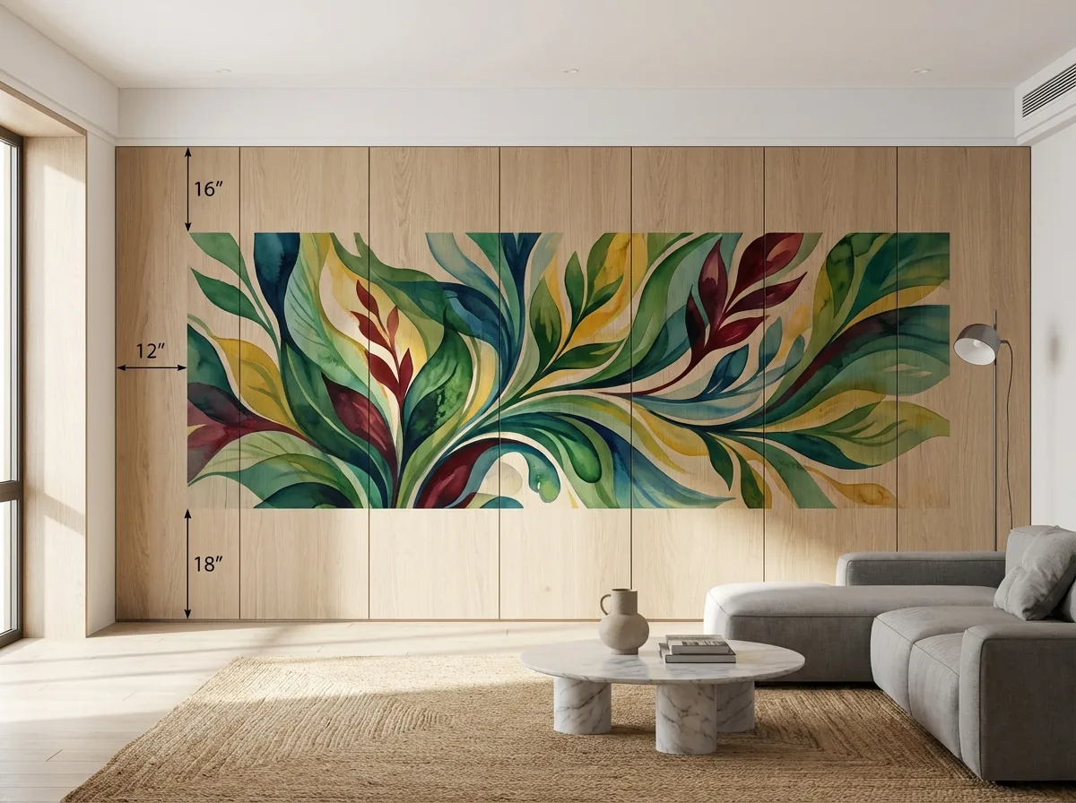 Homes wall print